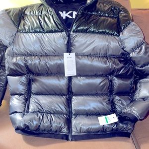 DKNY Goose Down Jacket,Size Large.   Brand New